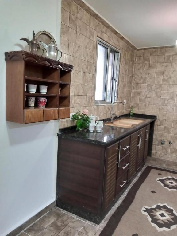 Kuchyň nebo kuchyňský kout v ubytování Simple home