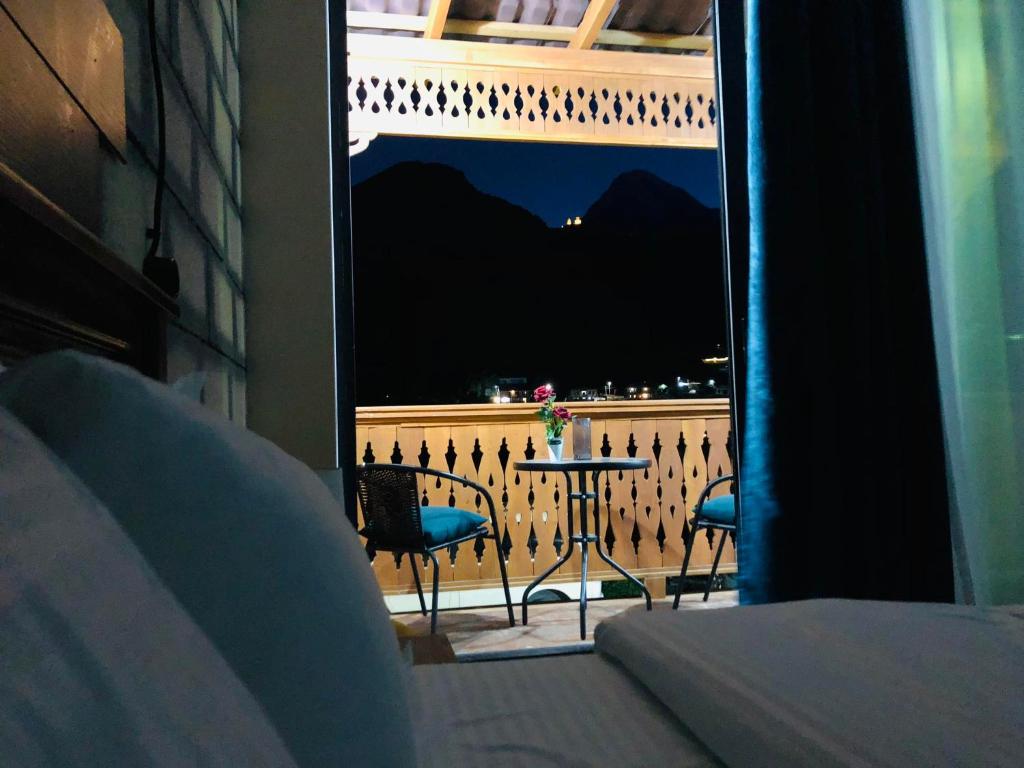 Balkón nebo terasa v ubytování Fiten house