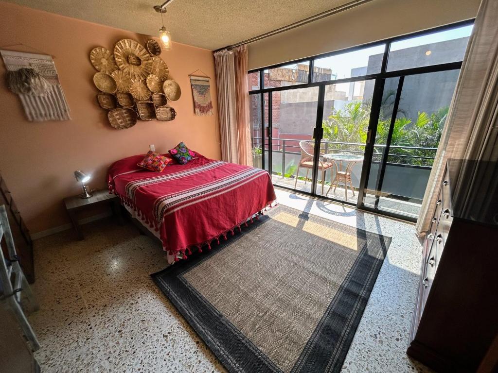 Casa de las Palmas Guest House - Habitación Doble Con Baño Compartido