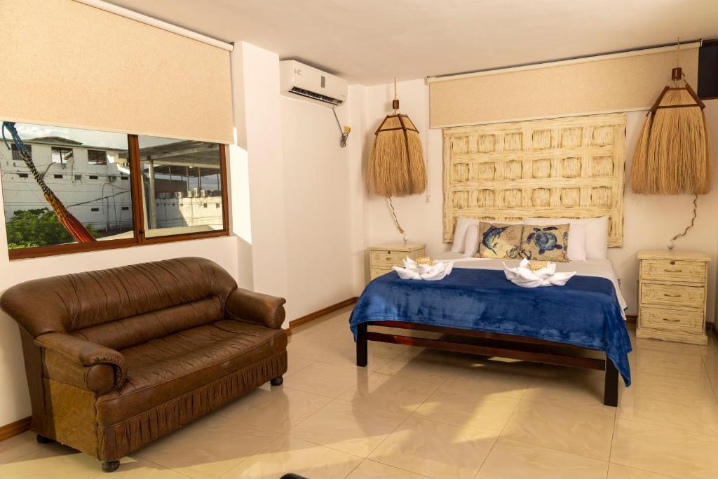 Posezení v ubytování Galapagos Planet Hotel