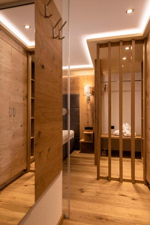 Postel nebo postele na pokoji v ubytování Hotel Schlosshof