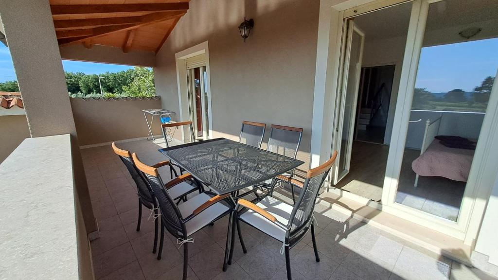 Balkón nebo terasa v ubytování Apartment Lucia