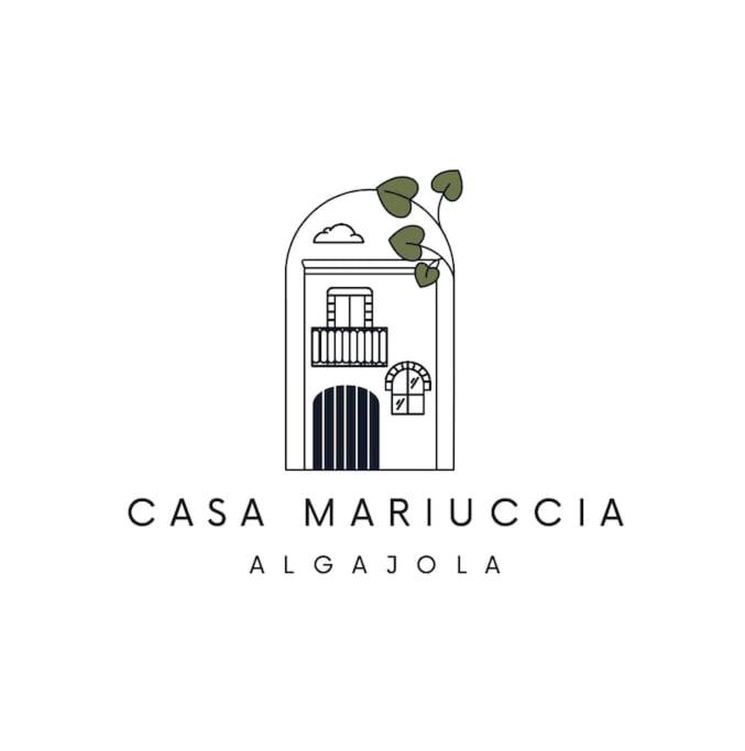a logo for a marvellous restaurant in albuquerque at Casa Mariuccia in Algajola