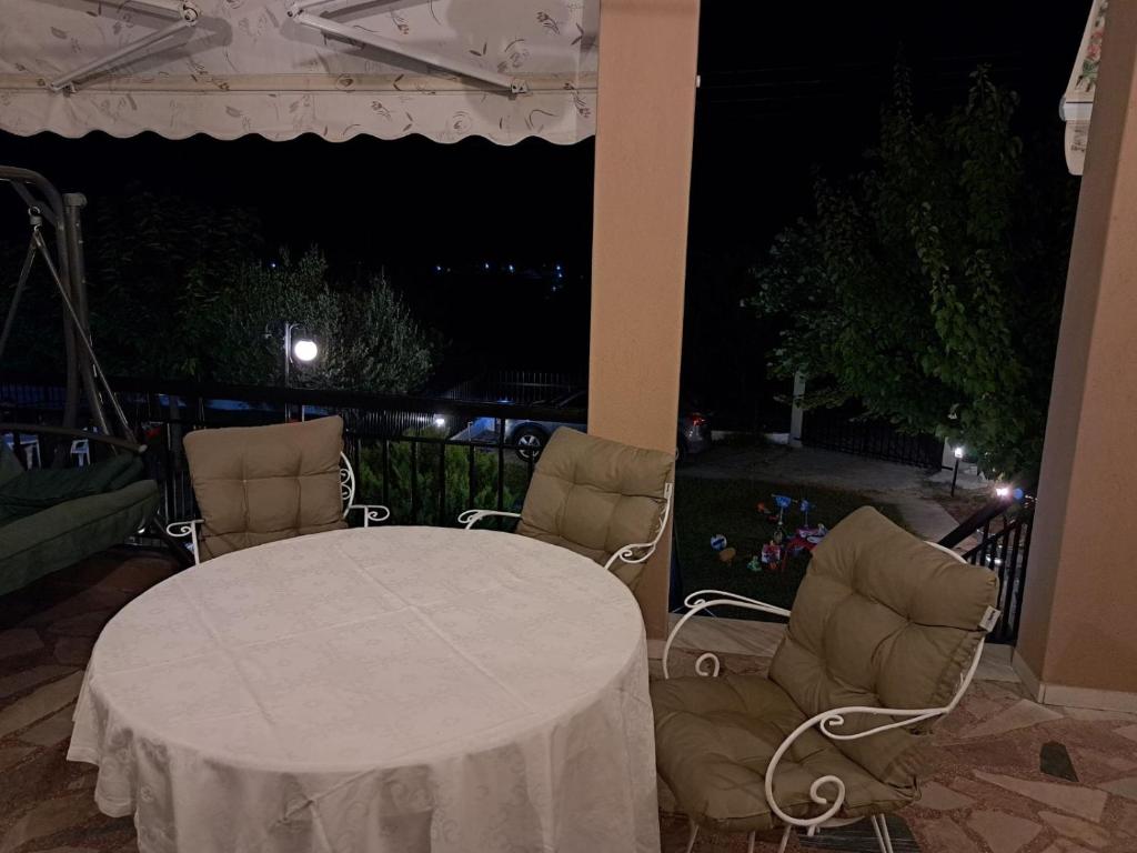Posezení v ubytování CASA Di TRE MARE