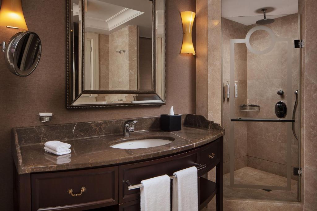 Koupelna v ubytování Istanbul Marriott Hotel Pendik