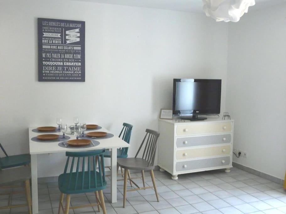 TV a/nebo společenská místnost v ubytování Vue exceptionnelle aux portes du Vercors