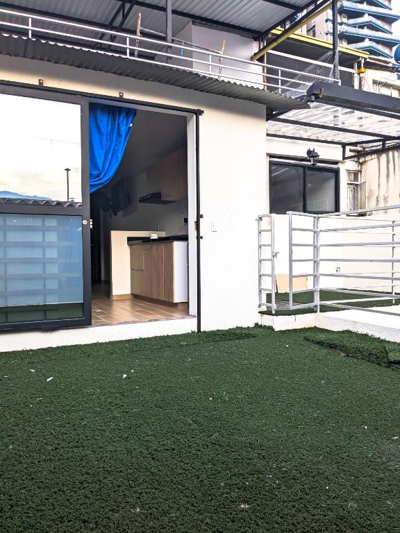 Budova, kde se apartmán nachází
