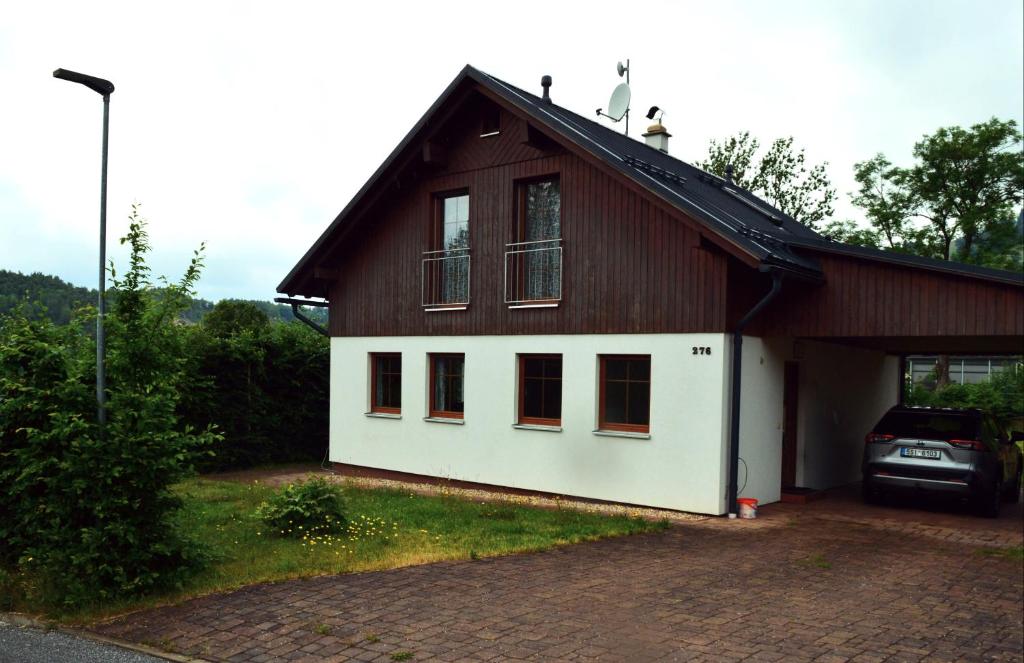 Budova, kde se prázdninový dům nachází