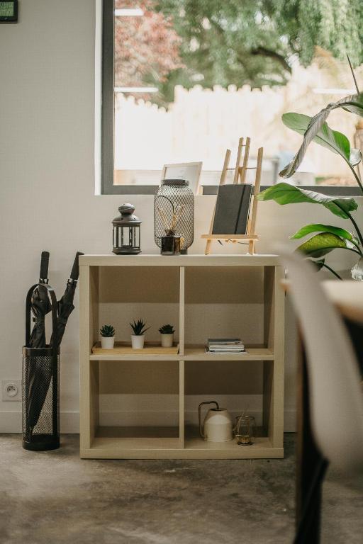 Príslušenstvo na prípravu kávy alebo čaju v ubytovaní Grand loft avec Jacuzzi et Home Cinema
