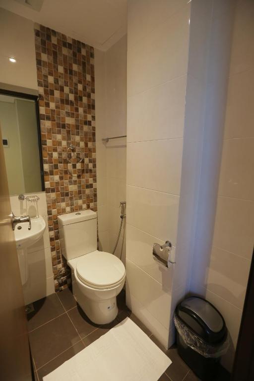 Koupelna v ubytování PILAR MARINA INN