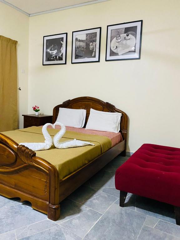Postel nebo postele na pokoji v ubytování PD Lagoon Resort