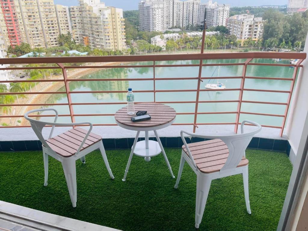 Balkón nebo terasa v ubytování PD Lagoon Resort