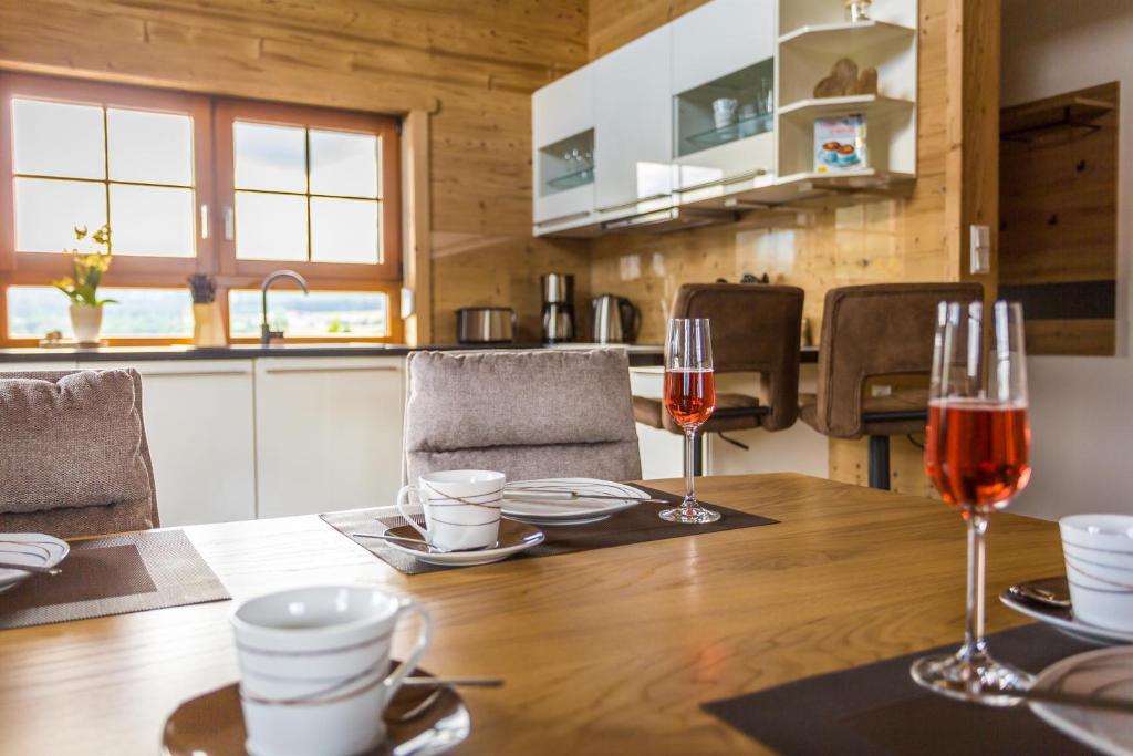 Nápoje v ubytování Chalet Hüttenzauber