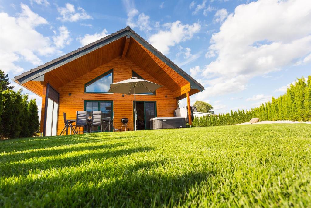 Zahrada ubytování Chalet Hüttenzauber