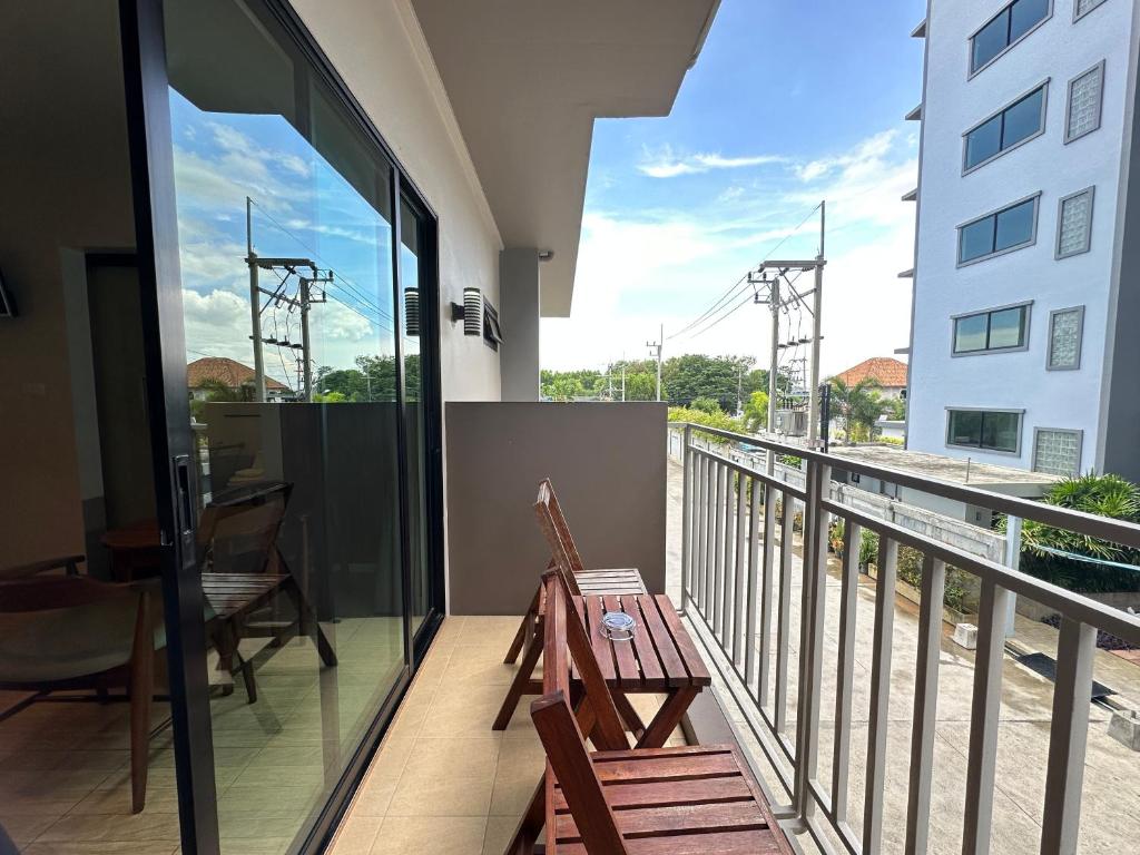 Balkón nebo terasa v ubytování Mangrove Prestige Hotel