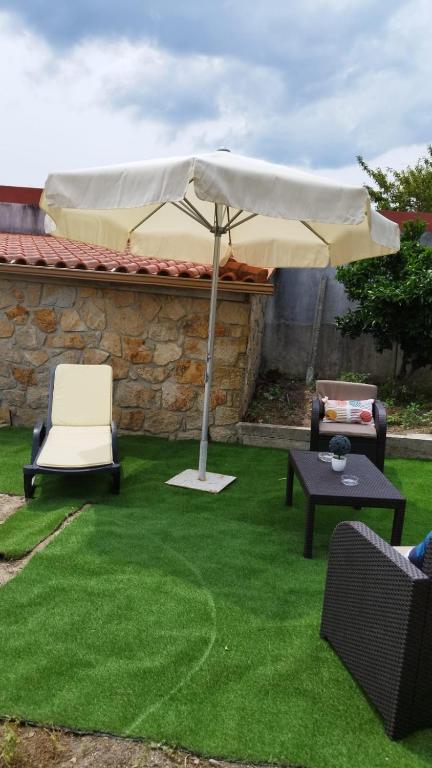 Zahrada ubytování Casa dos Devezas