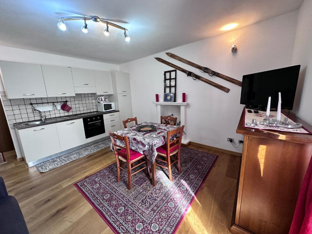 Bilocale Centro Pré-Saint-Didier - Appartement Met Uitzicht Op De Bergen