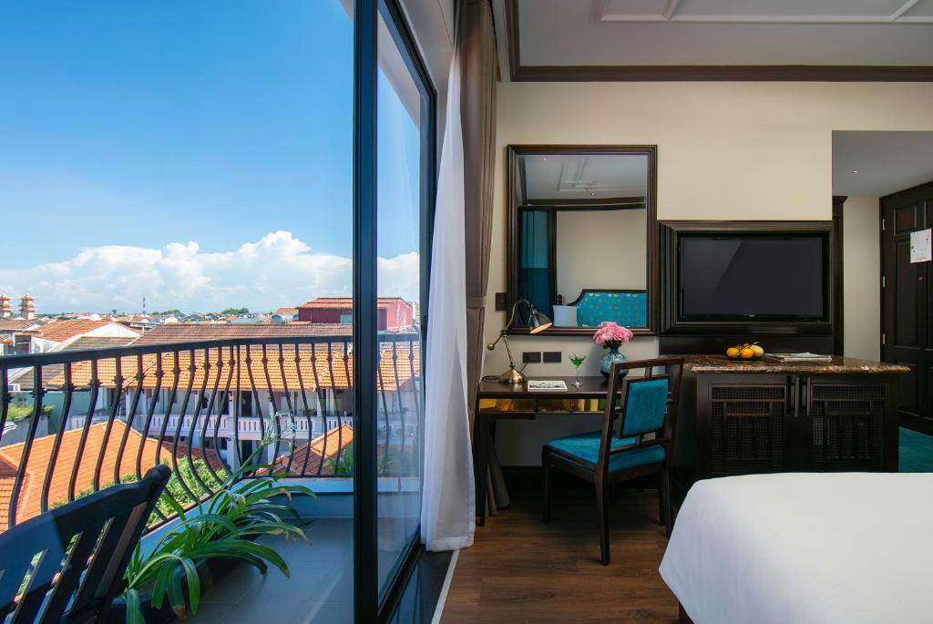 Phòng Deluxe Giường Đôi/2 Giường Đơn Có Ban Công