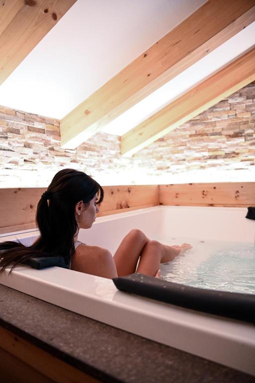 Hosté ubytování Wellness Hotel Lupo Bianco