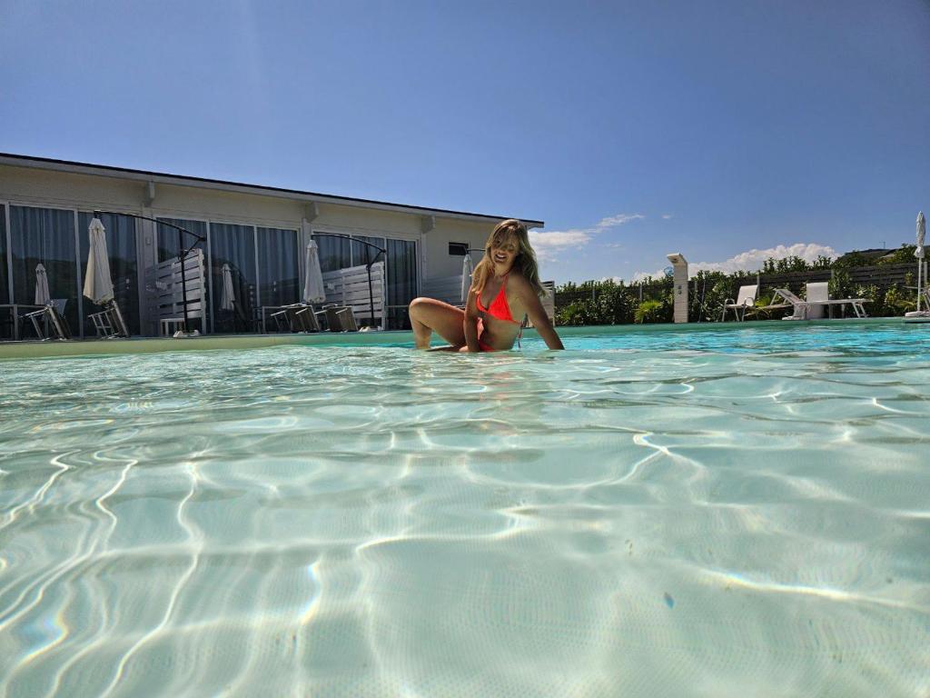 Bazén v ubytování Pool Suite - Città Bianca nebo v jeho okolí
