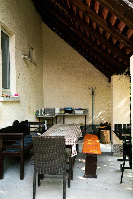 Χώρος καθιστικού στο Pipacs Vendégház