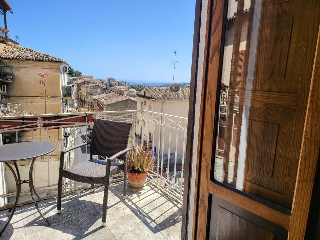 Balkon lub taras w obiekcie b&b Vallone del grano