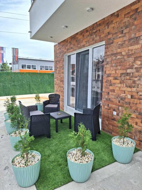Posezení v ubytování Apartmani KOKI Kladovo