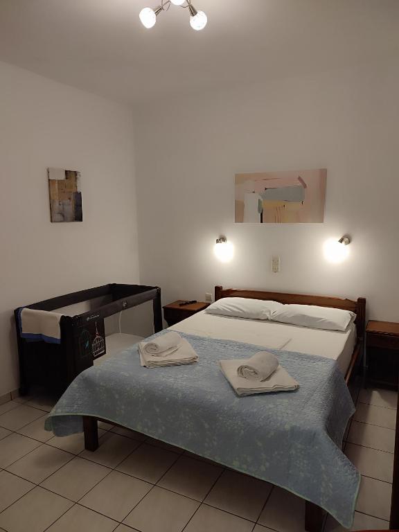 Postel nebo postele na pokoji v ubytování Litus Amoris 2