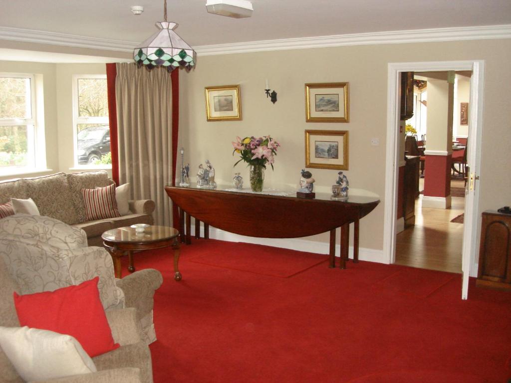 Area soggiorno di Gleann Fia Country House