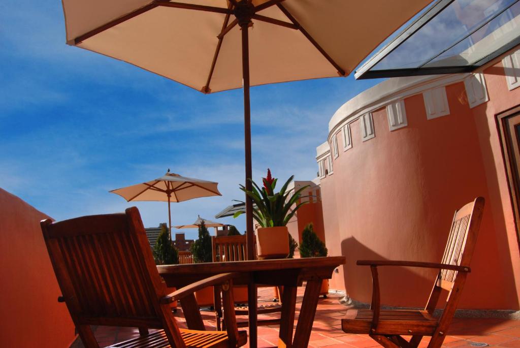 Balkón nebo terasa v ubytování Hotel Casa Deco