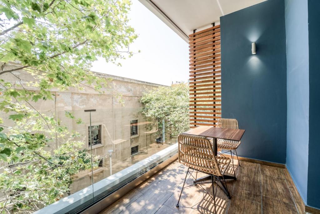 Balkón nebo terasa v ubytování Island City Boutique Hotel