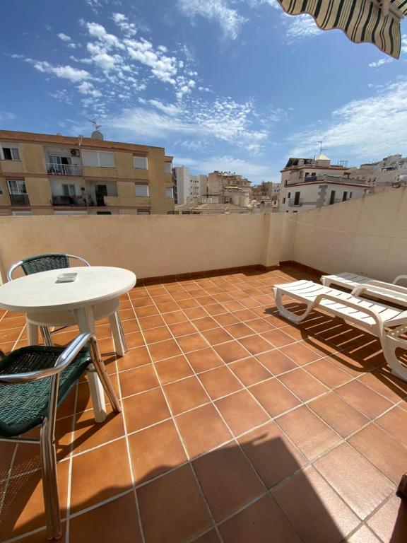 Balkón nebo terasa v ubytování Hotel Victoria Centro