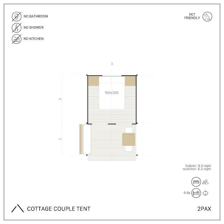 wecamp Cadaqués - Tienda De Campaña Para Parejas