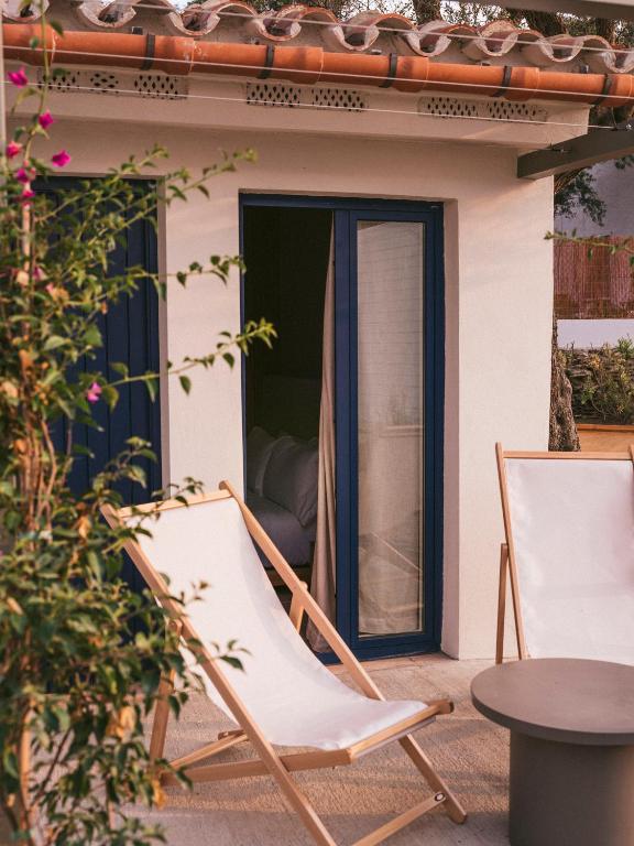 Patio nebo venkovní prostory v ubytování wecamp Cadaqués