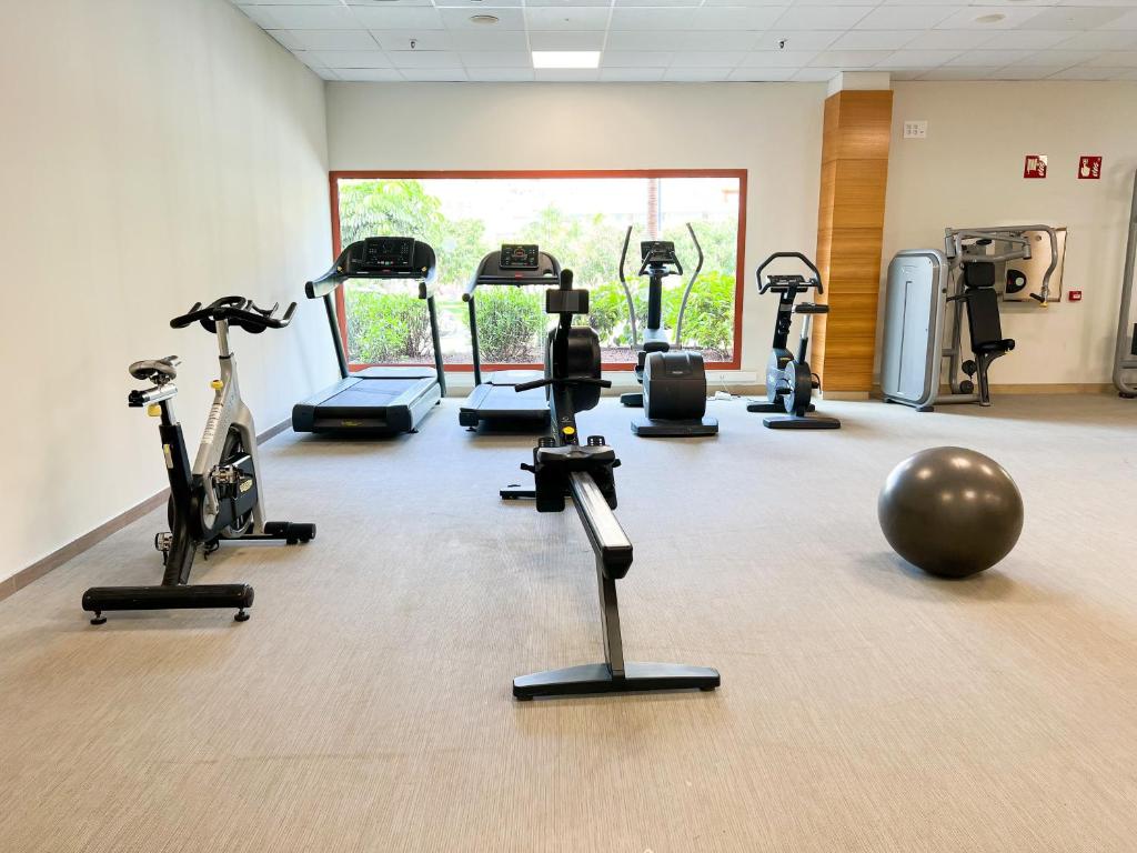 The fitness centre and/or fitness facilities at Apartamentos Cordial Mogán Valle