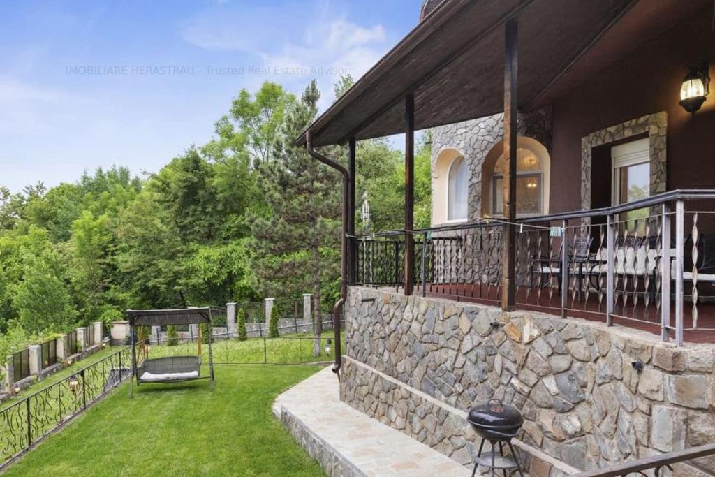 Zahrada ubytování Green Luxury Villa
