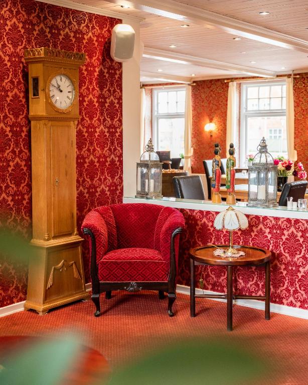 Posezení v ubytování Abild Hotel