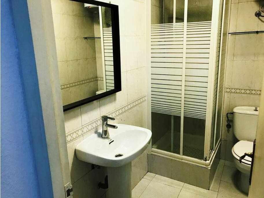 Koupelna v ubytování Apartamento en plaza callao Madrid