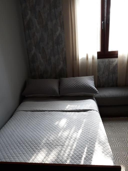 Postel nebo postele na pokoji v ubytování Μονοκατοικία Kathrin