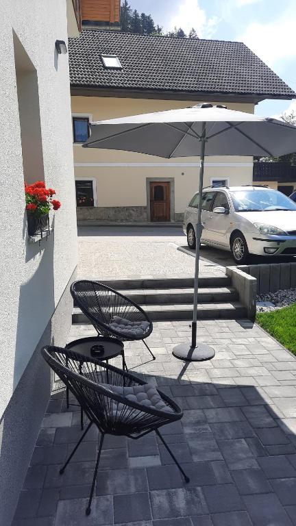 Patio nebo venkovní prostory v ubytování House Godec - Rateče Planica