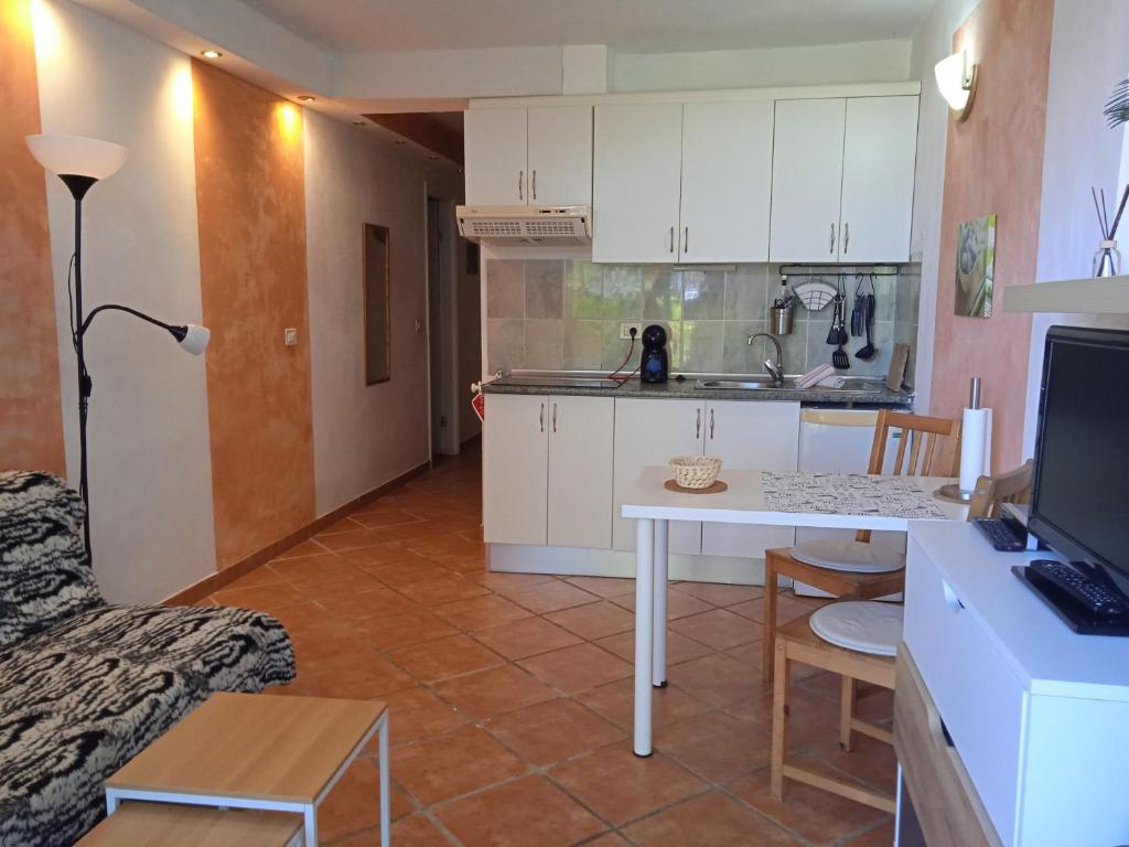 Kuchyňa alebo kuchynka v ubytovaní casa del mar