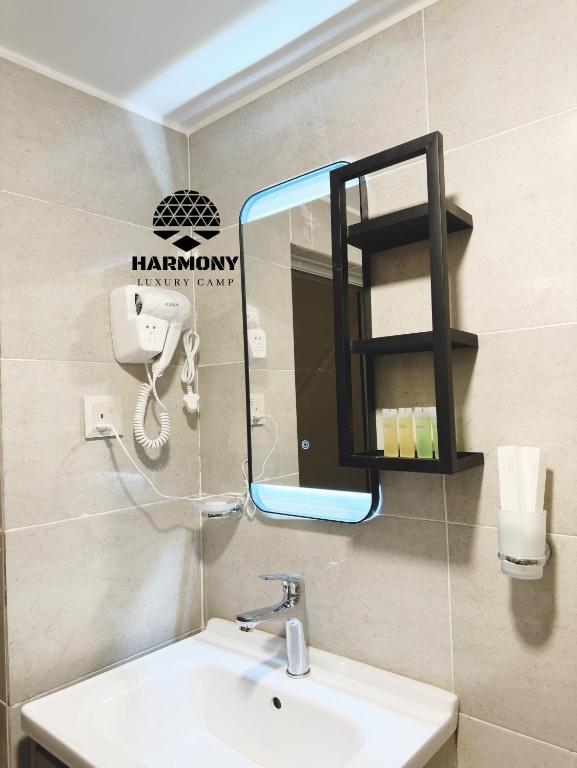 Koupelna v ubytování Harmony Luxury Camp