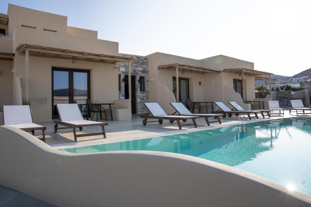 DIPOLIS luxury apartments Syros - Wohnung Mit Zwei Schlafzimmern