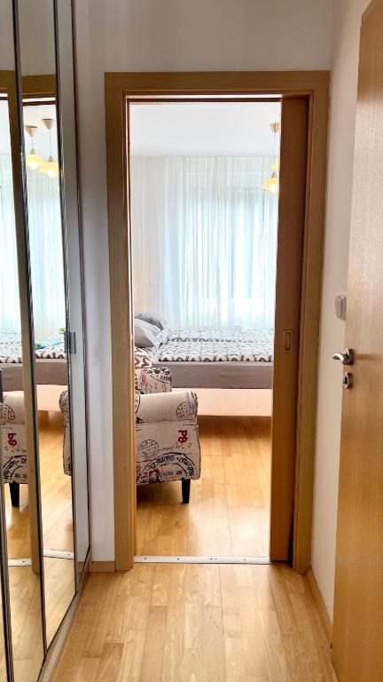Posezení v ubytování Apartmán u lesa, Srní 119