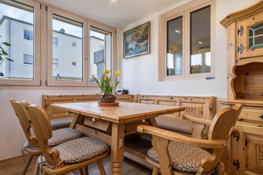 Posezení v ubytování Ferienwohnung Tannenblick
