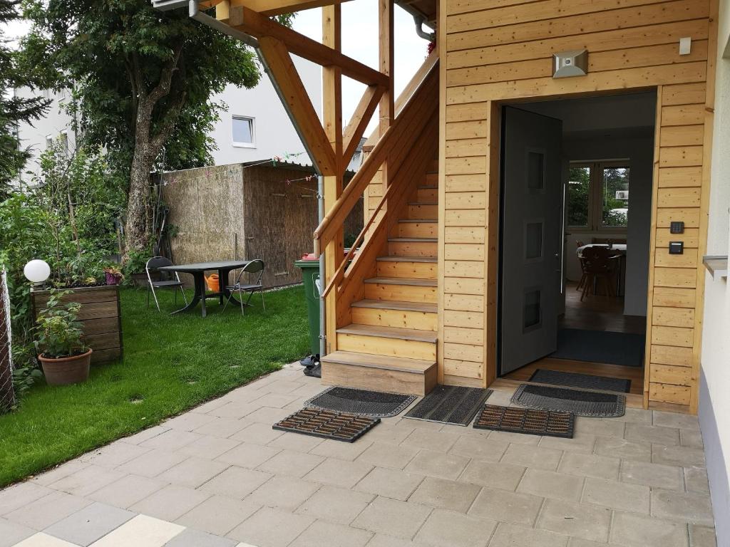Zahrada ubytování Ferienwohnung Tannenblick