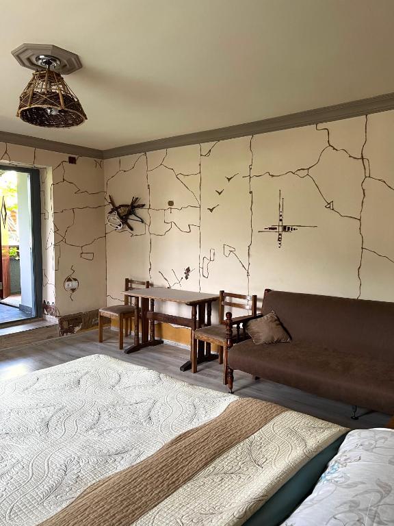 Postel nebo postele na pokoji v ubytování ARTSIV Guesthouse