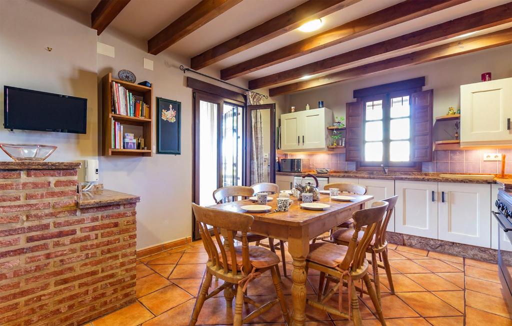 Kuchyň nebo kuchyňský kout v ubytování Casa La Rosa