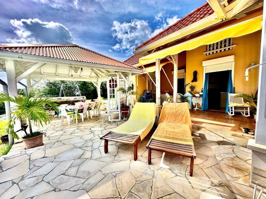 Patio nebo venkovní prostory v ubytování VILLA PASKEDRA