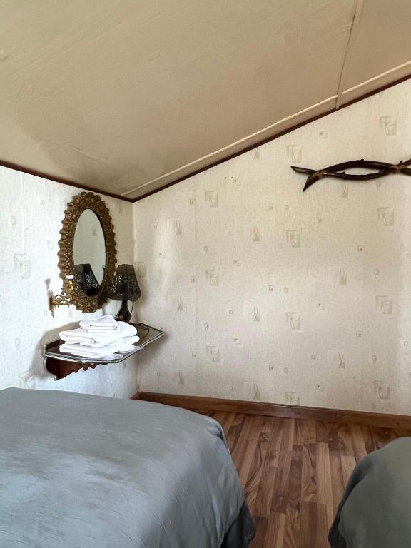 Postel nebo postele na pokoji v ubytování ARTSIV Guesthouse